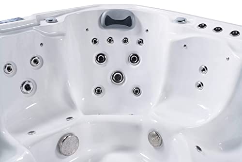 Comfort Hot Tubs - Hot Tub Spa - Seats 5-6 People - 51 Jets – Roll Cover