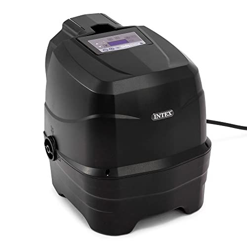Intex 28451EP PureSpa Plus 6 Person Portable Inflatable Square Hot Tub Spa with 170 Bubble Jets