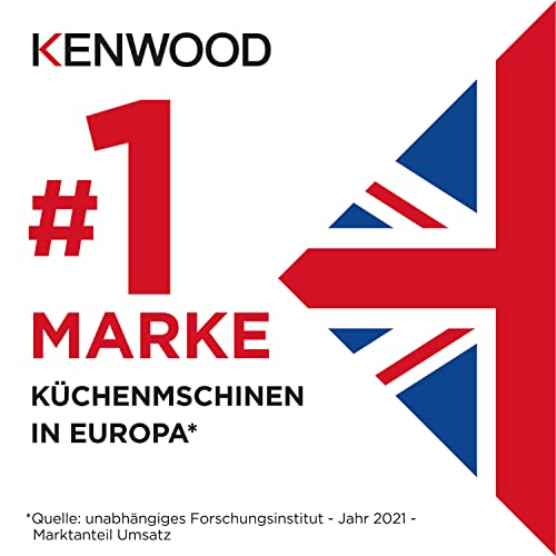 Kenwood Titanium Chef Patissier XL Küchenmaschine, 7L Schüssel mit Wärmefunktion, 1400W