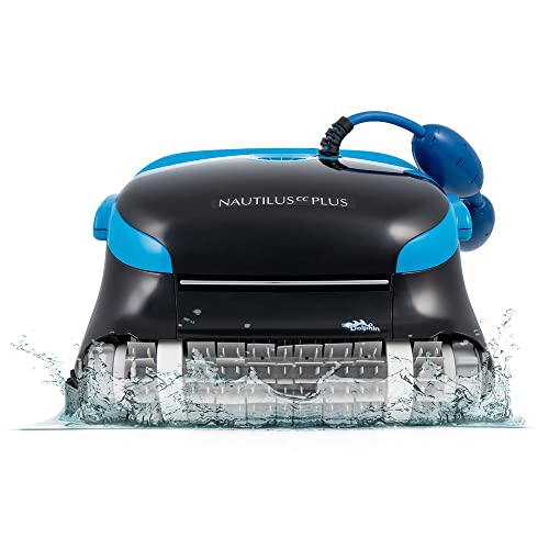 Dolphin Nautilus CC Plus Robotic Pool Vacuum Cleaner  Wall Climbing Capability