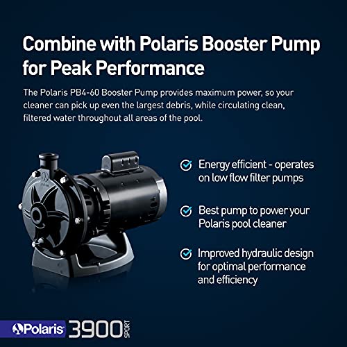 Polaris Vac-Sweep 3900 Sport Pressure Inground Pool Cleaner, Triple Jet Powered