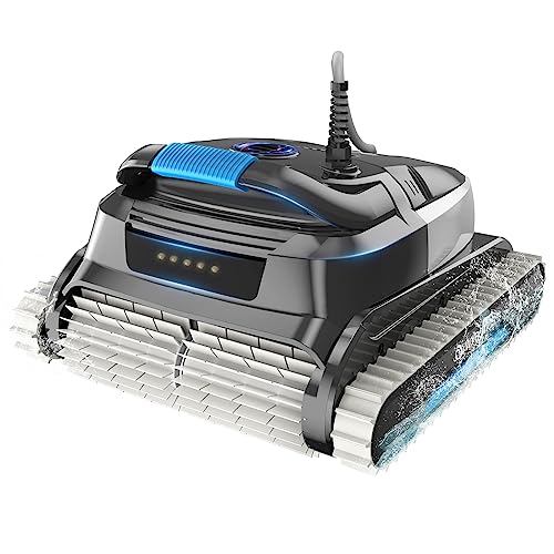 WYBOT APP Control Robotic Pool Cleaner with Smart Route Planning, Wall Climbing,