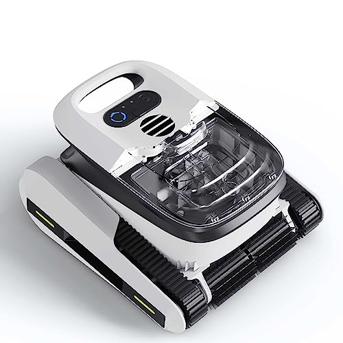 Seauto Seal Robot Pool Cleaner - Cordless Automatic Vacuum,Wall-Climbing Pool Cleaners