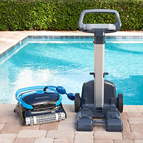 Dolphin Nautilus CC Plus Robotic Pool Vacuum Cleaner with Universal Caddy