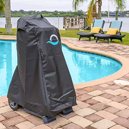 Dolphin Triton PS Robotic Pool Vacuum Cleaner with Universal Caddy and Classic