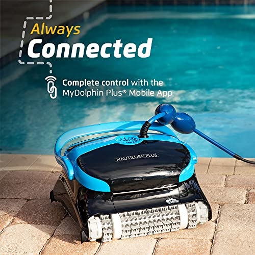 Dolphin Nautilus CC Plus Robotic Pool Vacuum Cleaner with Wi-Fi Control