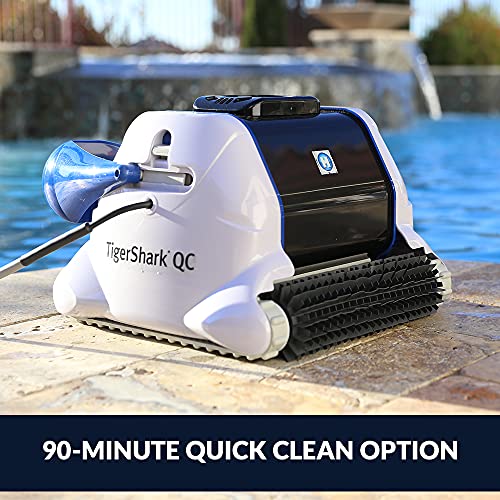 Hayward W3RC9950CUB TigerShark Robotic Pool Cleaner for In-Ground Pools up to 20 x 40 ft