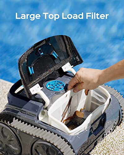 WYBOT High-end Cordless Wall Climbing Robotic Pool Cleaner with APP Mode