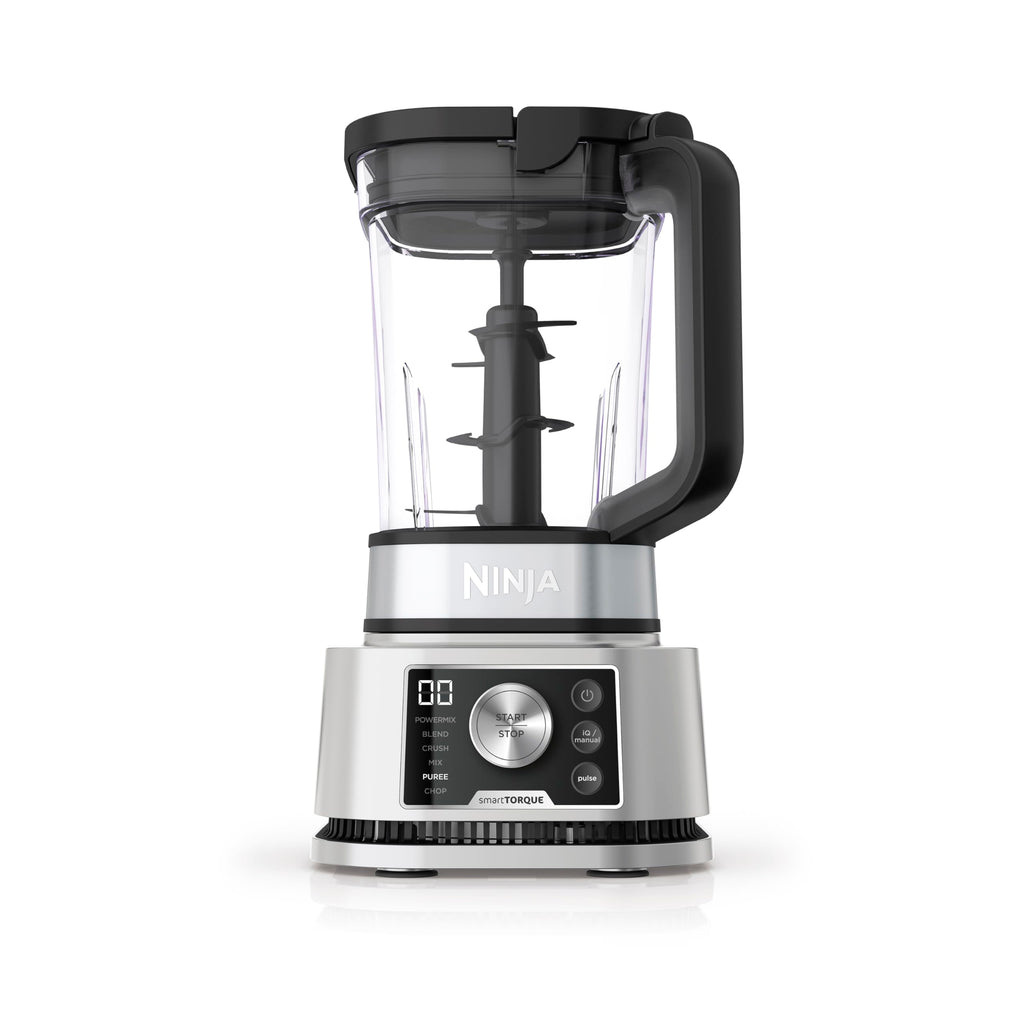 Ninja Foodi 3-in-1 Power Nutri Mixer, 2,1L Krug, 1200W, Smoothies & Aufstriche, Silber