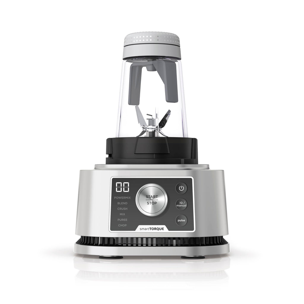Ninja Foodi 3-in-1 Power Nutri Mixer, 2,1L Krug, 1200W, Smoothies & Aufstriche, Silber