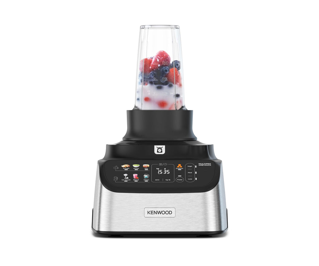 Kenwood MultiPro OneTouch Küchenmaschine, 3-in-1, 12 Zubehör, integrierte Waage, 1000W