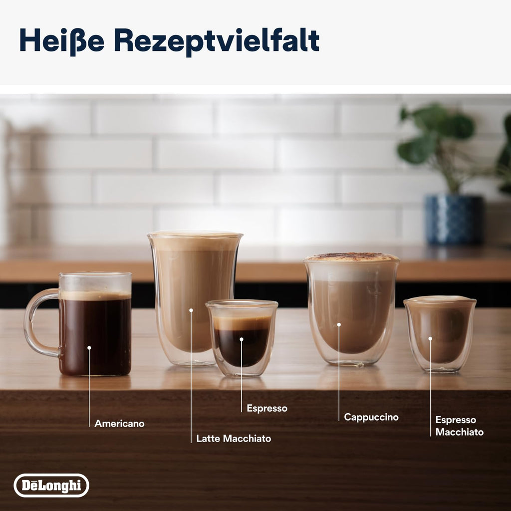 De'Longhi La Specialista Arte Siebträger mit Mahlwerk und Barista-Kit, Weiß