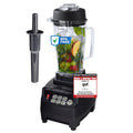 OmniBlend Smoothie Maker, 2L, 6-Klingen-System, 3 PS Motor, für grüne Smoothies, Schwarz