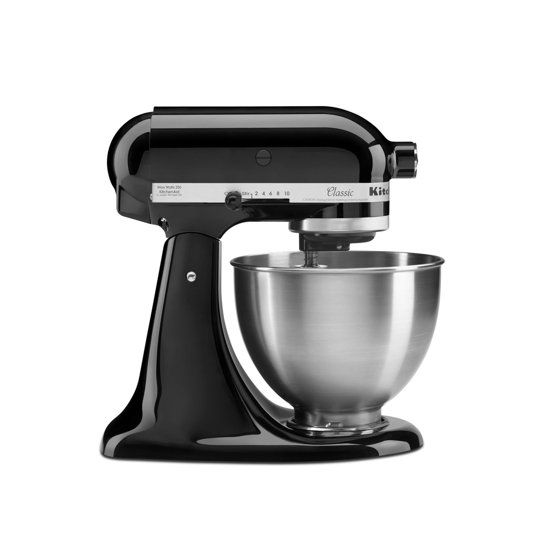KitchenAid KÜCHENMASCHINE MIT KIPPBAREM MOTORKOPF 4,3 L – CLASSIC - Onyx schwarz 5K45SSEOB
