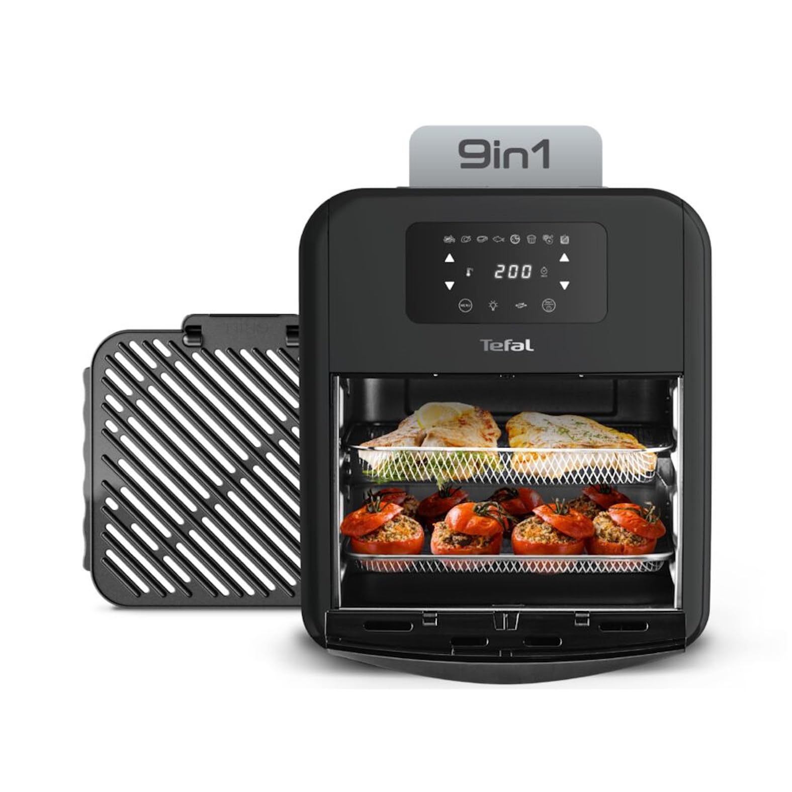 Tefal Easy Fry Oven & Grill 9-in-1 Heißluftfritteuse, 11L, 7 Teile