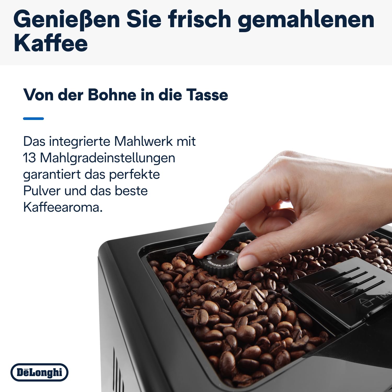 De'Longhi Eletta Evo Kaffeevollautomat mit LatteCrema System & LCD, Schwarz