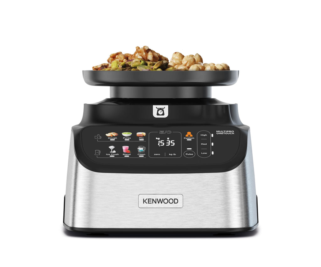 Kenwood MultiPro OneTouch Küchenmaschine, 3-in-1, 12 Zubehör, integrierte Waage, 1000W