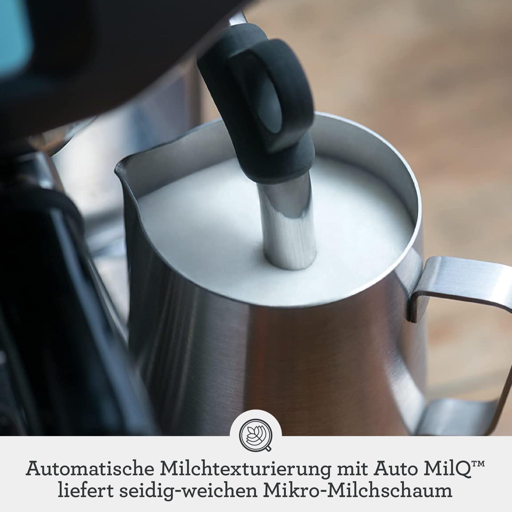 Sage Barista Touch Siebträger mit Touchscreen und Automatischer Milchschaum