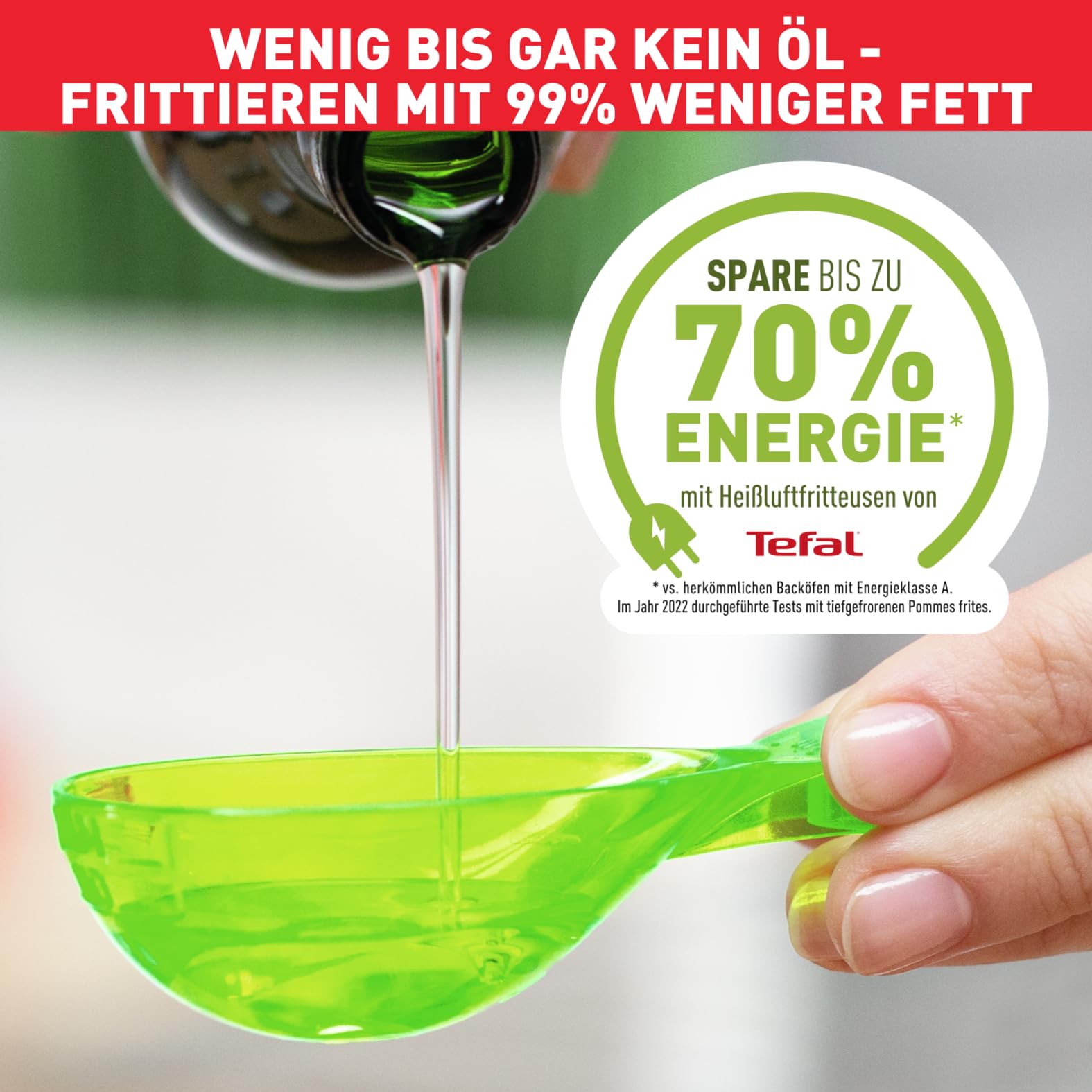 Tefal ActiFry Genius XL 2in1 Heißluftfritteuse mit Rührarm, 1,7kg