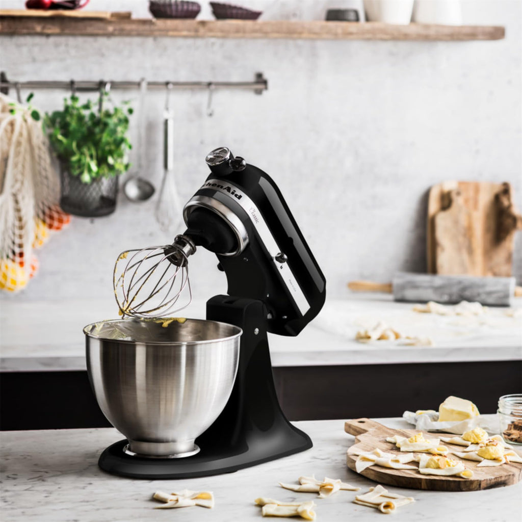 KitchenAid KÜCHENMASCHINE MIT KIPPBAREM MOTORKOPF 4,3 L – CLASSIC - Onyx schwarz 5K45SSEOB