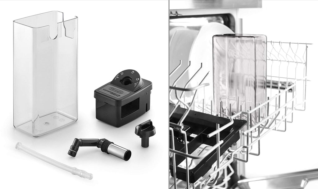 De'Longhi Dinamica Kaffeevollautomat mit LatteCrema System, Digitaldisplay, Schwarz