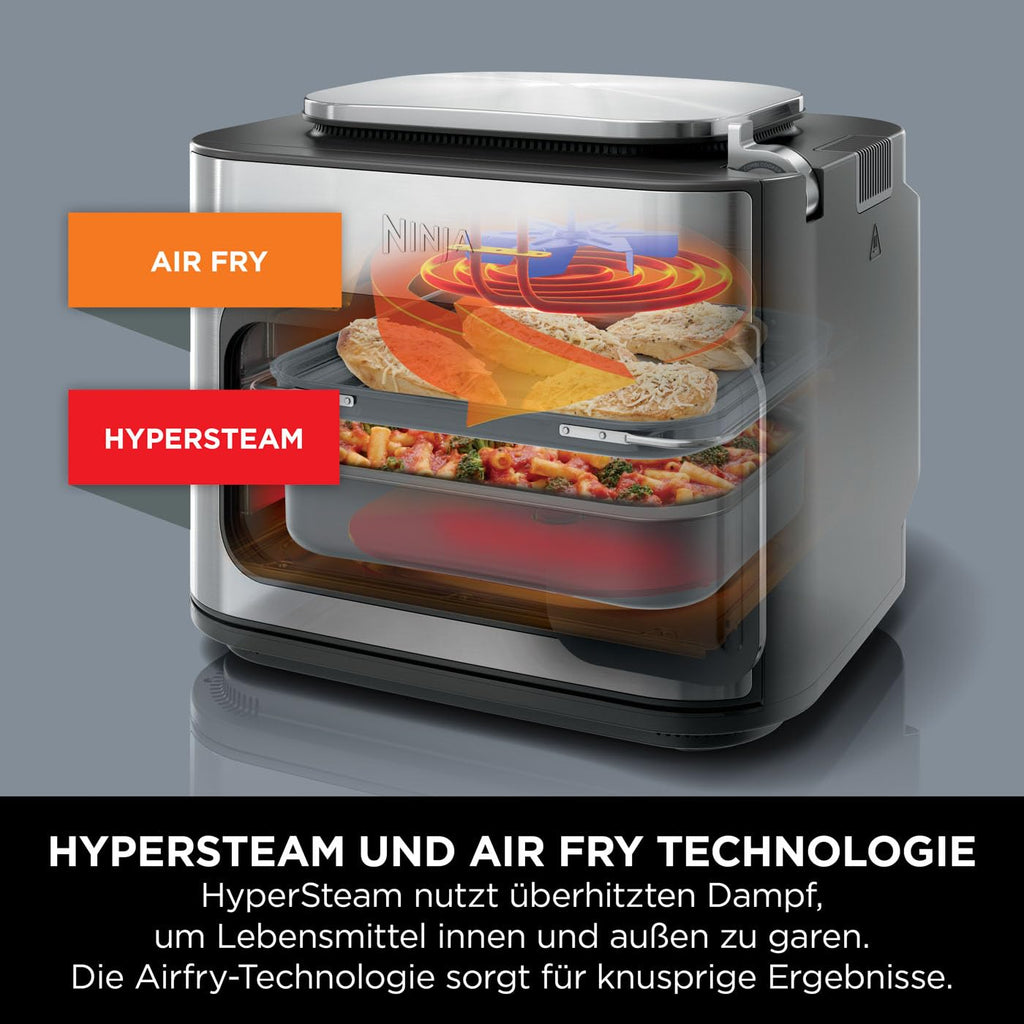 Ninja Combi 12-in-1 Multikocher, Ofen & Heißluftfritteuse, 30L, inkl. Zubehör