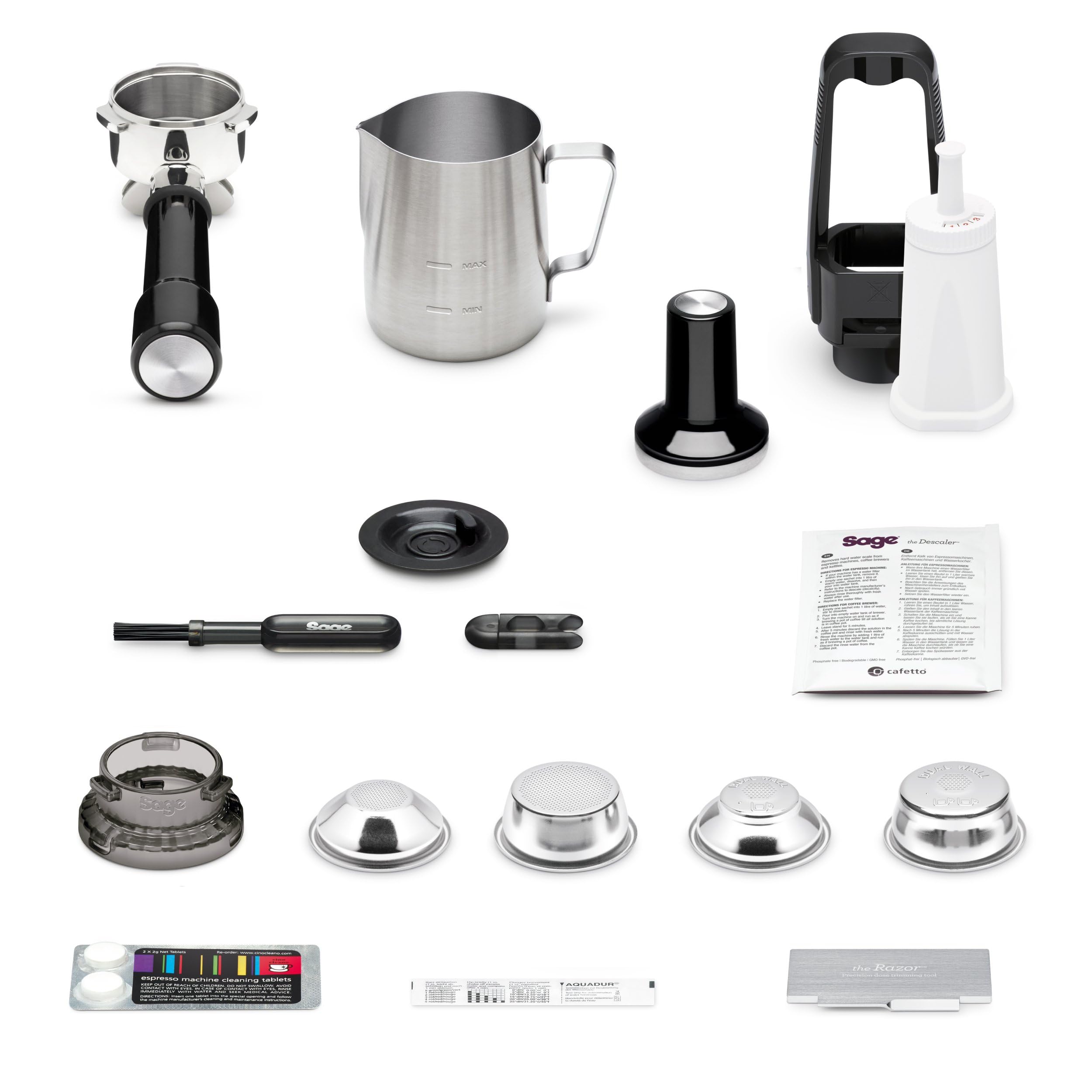 Sage Barista Touch Siebträger mit Touchscreen und Automatischer Milchschaum