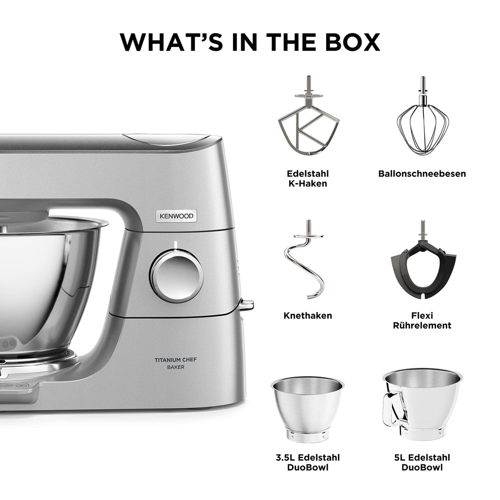 Kenwood KVC85.004SI Titanium Chef Baker