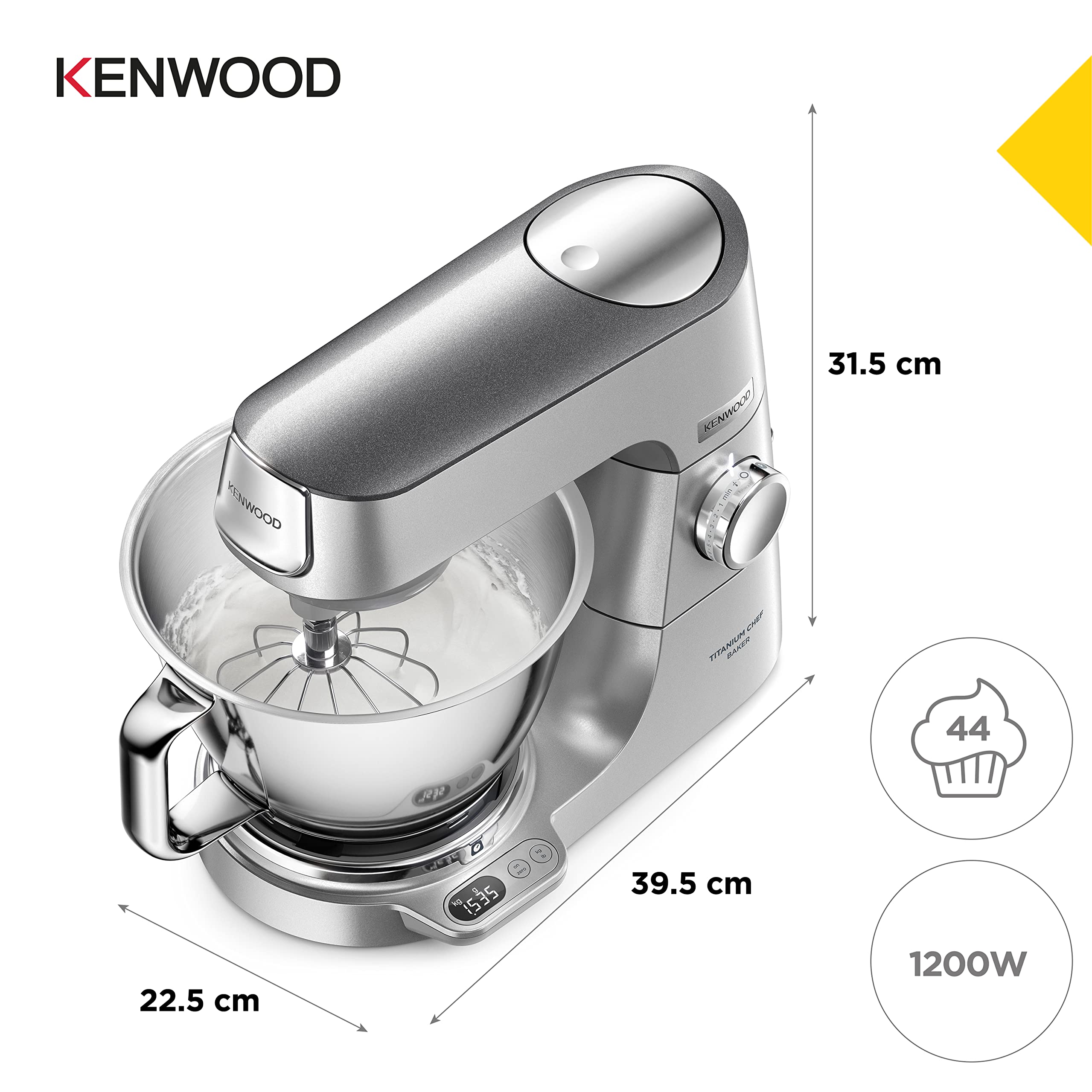 Kenwood KVC85.004SI Titanium Chef Baker