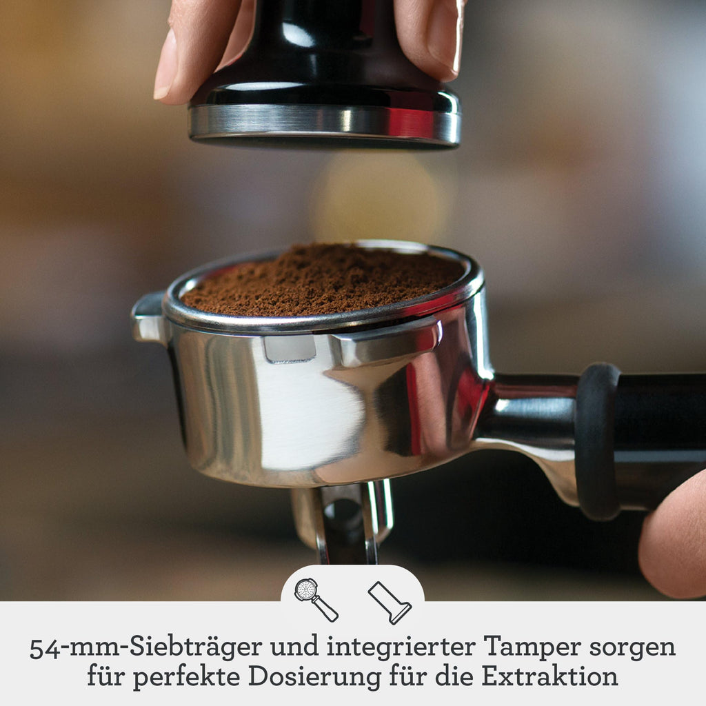 Sage Barista Touch Siebträger mit Touchscreen und Automatischer Milchschaum